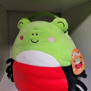 Squishmallows Halloween  Wendy the Spider Frog Treat Bag One Size